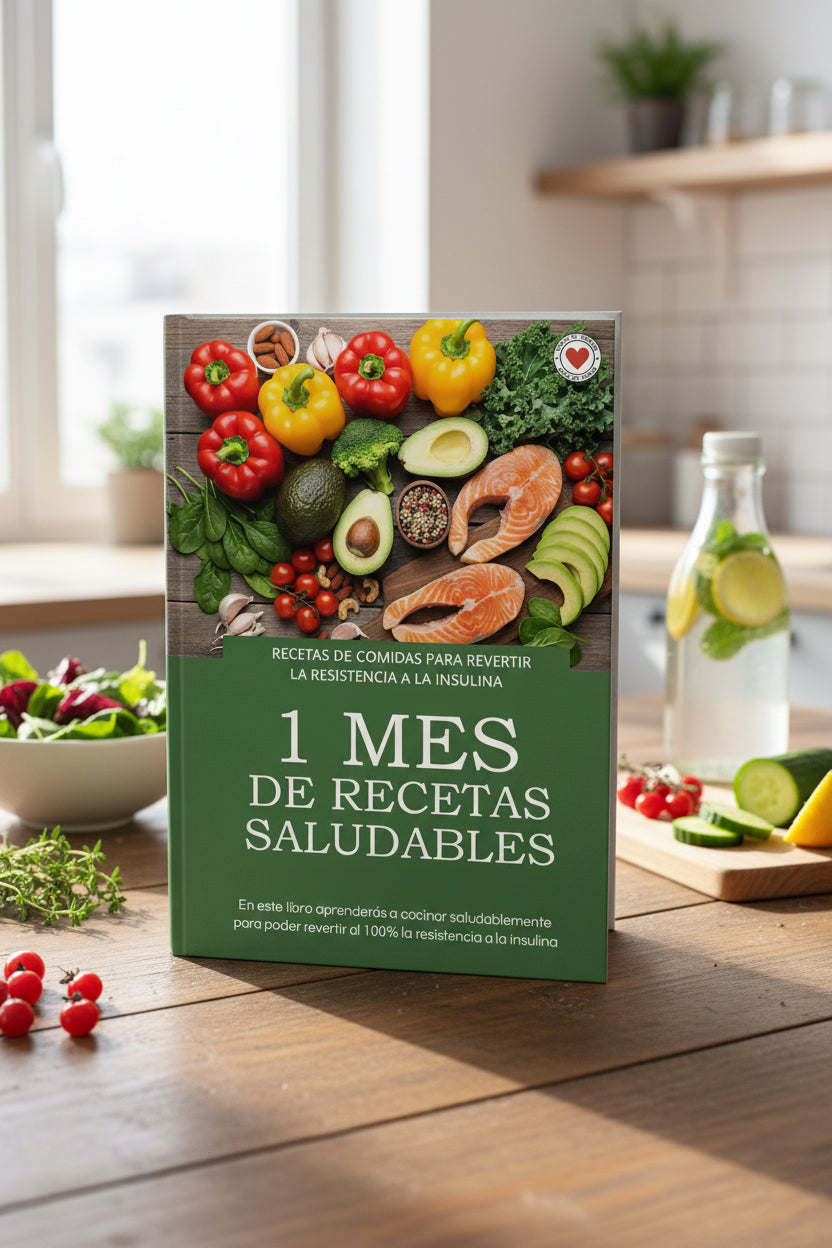 🔥 Transforma tu Metabolismo en 30 Días: Recetario para Bajar de Peso y Controlar la Insulina.